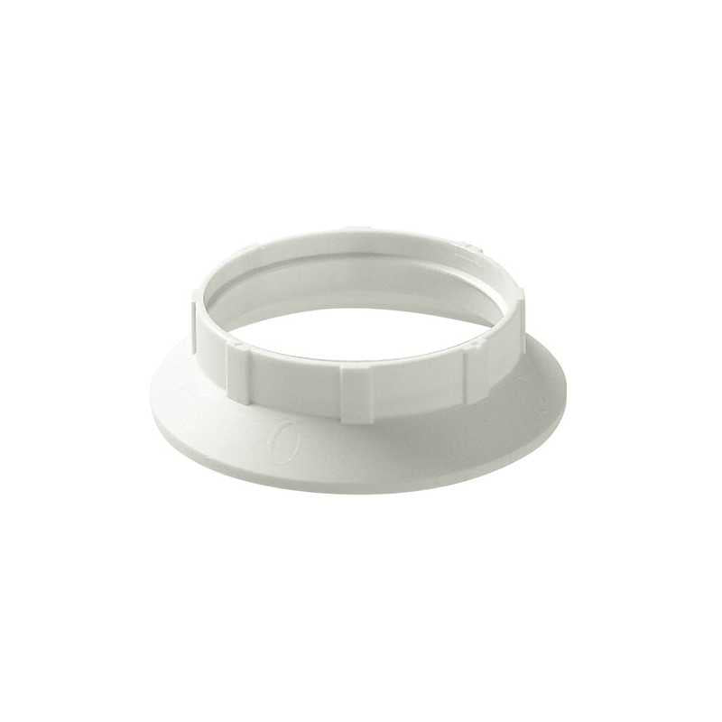 02109.B Anello per Portalampada E27 Bianco
