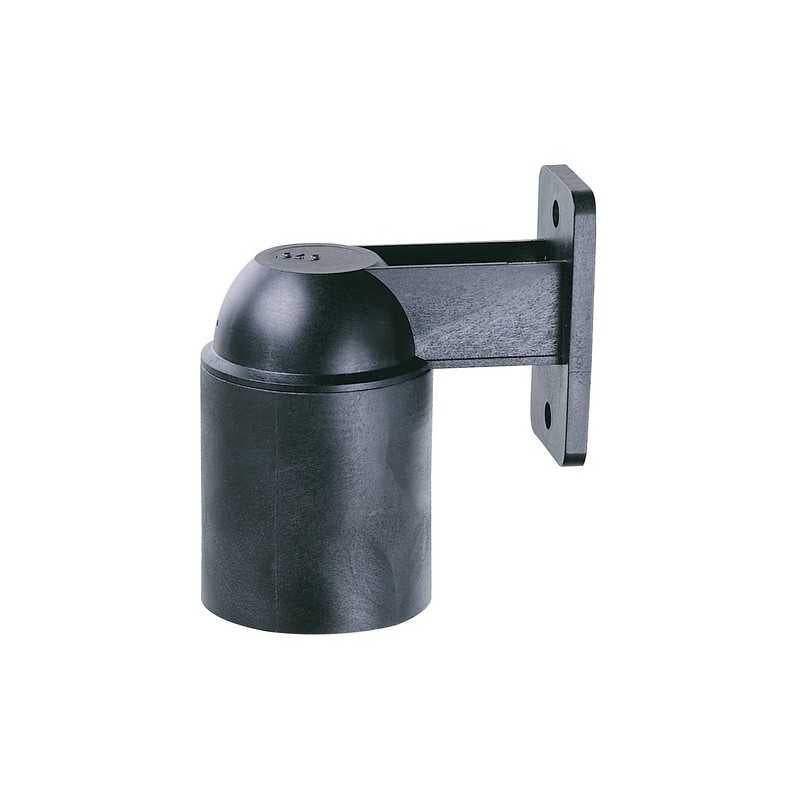 02115 Portalampada E27 a Squadra Nero