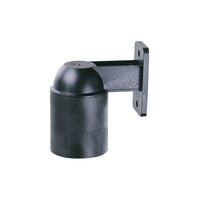 02115 Portalampada E27 a Squadra Nero