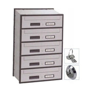 Silmec Casellario Oriz 5P Acc Silver 5B1-501