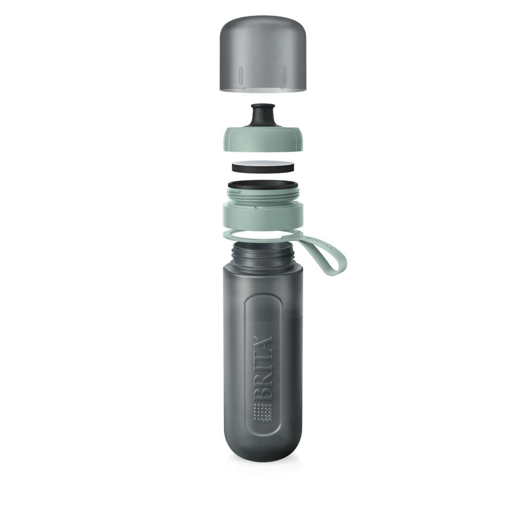Brita 1052249 Filtraggio acqua Bottiglia per filtrare l'acqua 0,6 L Verde, Grigio