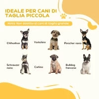 Cancellino per Cani Pieghevole a 3 Sezioni in Legno, 154.5x29.5x61cm, Caffè