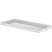 SOTTOVASO PER FIORIERA RETTANGOLARE cm 75 x 33,5 x 4,5 - ghiaccio  - BAMA