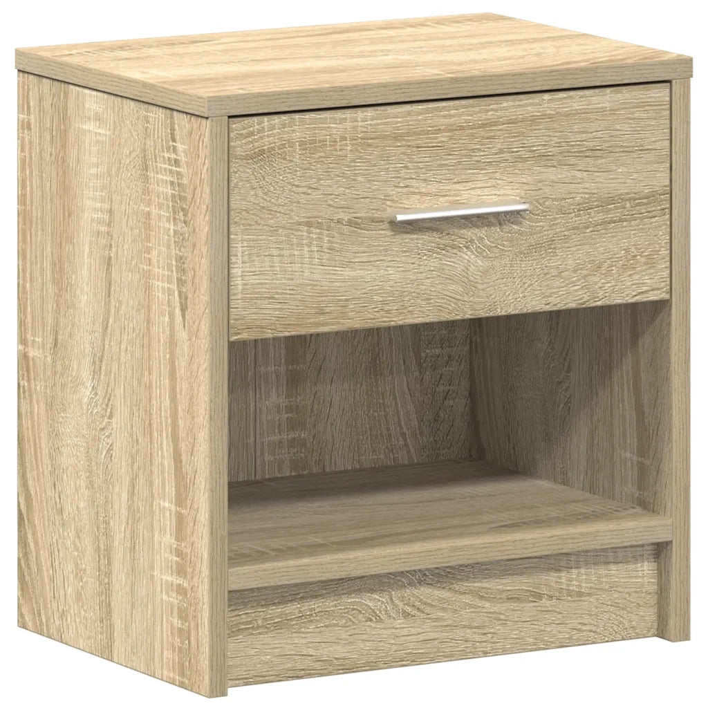 Comodino con Cassetto Rovere Sonoma 39x28x41 cm 858753