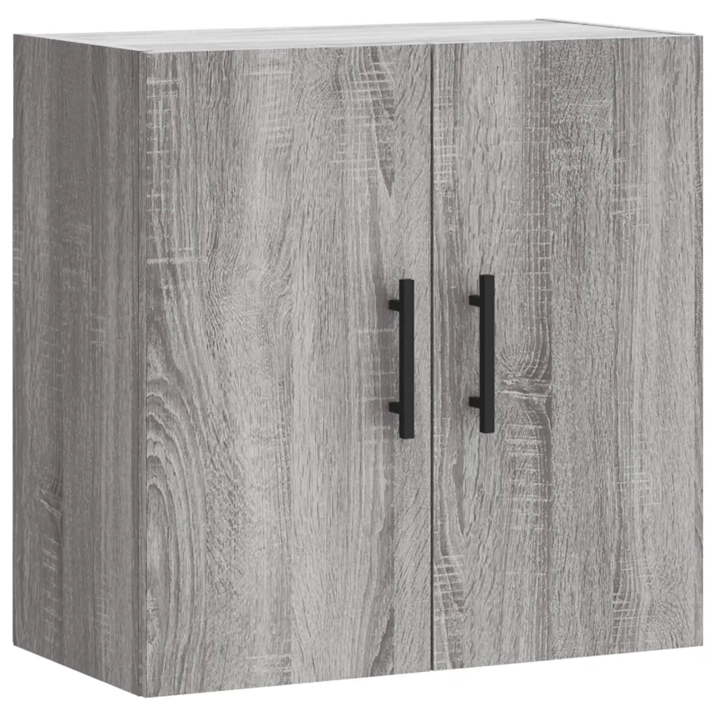 Armadietto a Muro | Mobile Pensile Grigio Sonoma 60x31x60 cm in Legno Multistrato