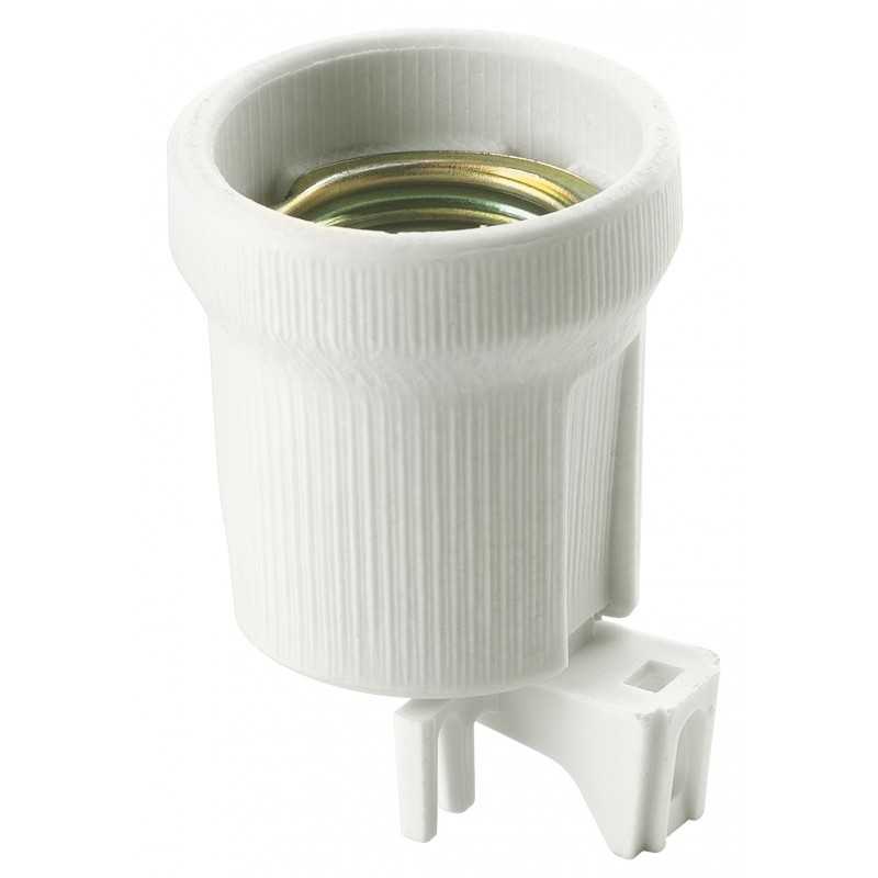 02174.S Portalampade E27 Corpo Porcellana Ø 43 mm