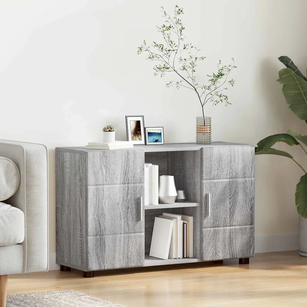 Credenza con porta FLORIN Grigio Sonoma 88,5 x 30,5 x 55,5 cm 880297
