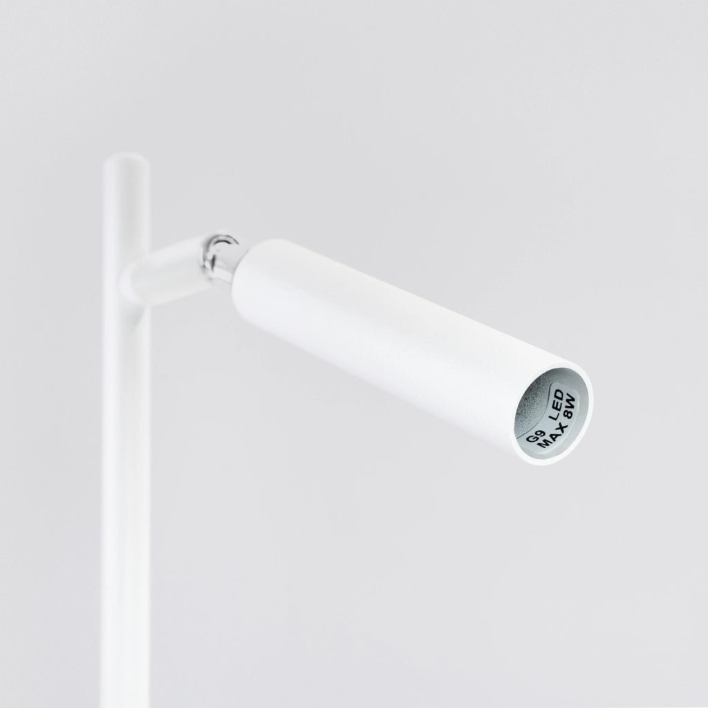 Lampada da scrivania moderna bianca G9 Velino PureLume