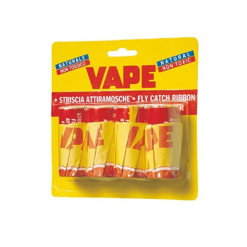 Vape Striscia Attiramosche 4 Pezzi