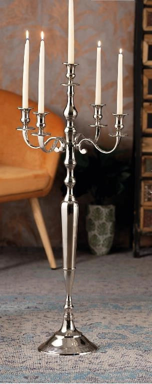 Candelabrio Candeliere in Metallo Wilden 5 Fiamme 48 x 100 cm