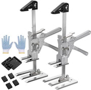 Arm multifunzionale per la manutenzione - 2 bracci attrezzi - sollevatore di mobili con 2 velocità - sollevatore per installazione di armadi - porte - mobili e finestre - fino a 400 kg