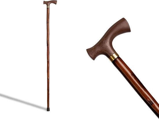 Bastone da passeggio in legno di castagno con impugnatura Soft-Expan (600)