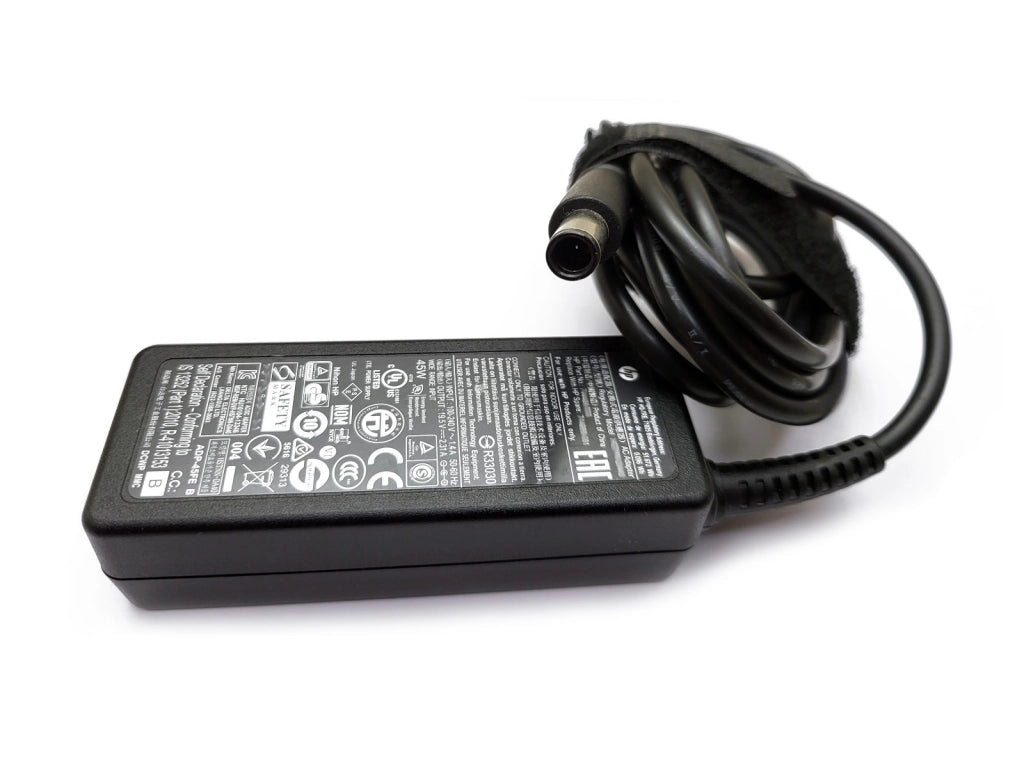 Alimentatore Originale HP 45W Adattatore di Alimentazione 19.5V 2.31A Spinotto Rotondo 7.4mm Rigenerato