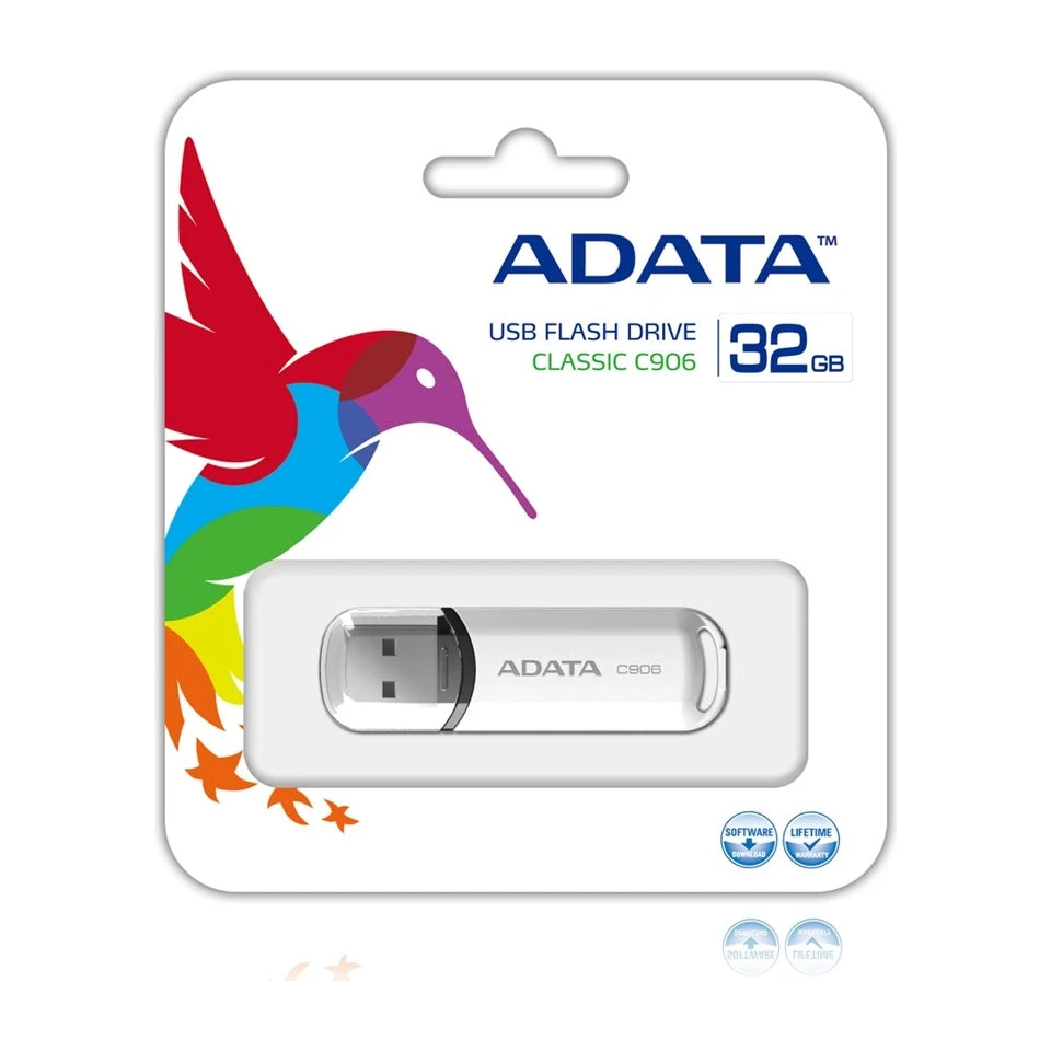 ADATA 32GB C906 Chiavetta USB USB Tipo-A 2.0 Bianca