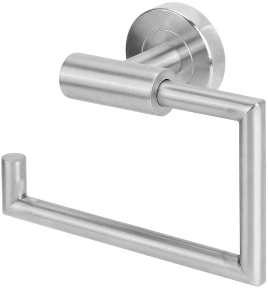 Sostegno per Carta igienica in Acciaio Inossidabile - Disegno Rotante - Attacco Antiderrapante - Resistente alla Corrosione - Accessorio Pratico - Design Elegante e Facile da Pulire - Dispensatore per Carta igienica
