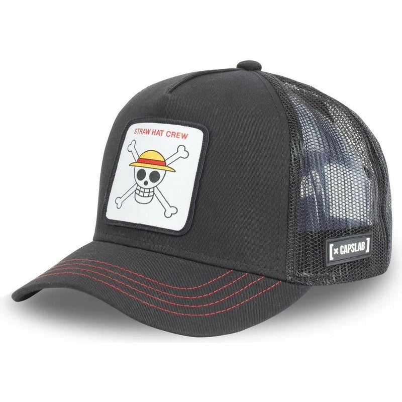 Cappelli di paglia Crew Cappellini da baseball ricamati neri