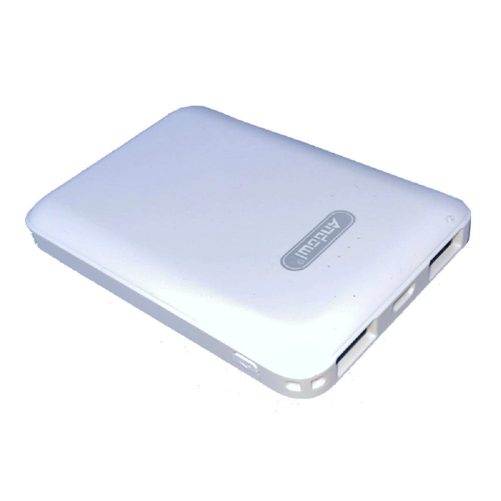 Trade Shop - Mini Power Bank Capacità 5000mah Q-t68 Portatile Ricarica Rapida 2 Porte Usb -