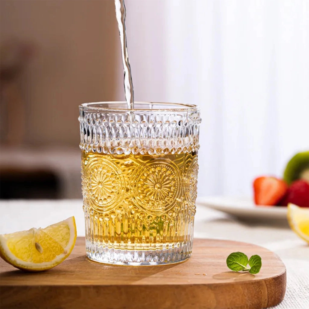 Set 6 Bicchieri Da Whisky 31Cl In Vetro Resistente Lavorato Bicchiere Design Moderno Cucina Acqua Cocktail Rum Certificati Contatto Alimentare Lavastoviglie Microonde Bar Ristorante Geneve