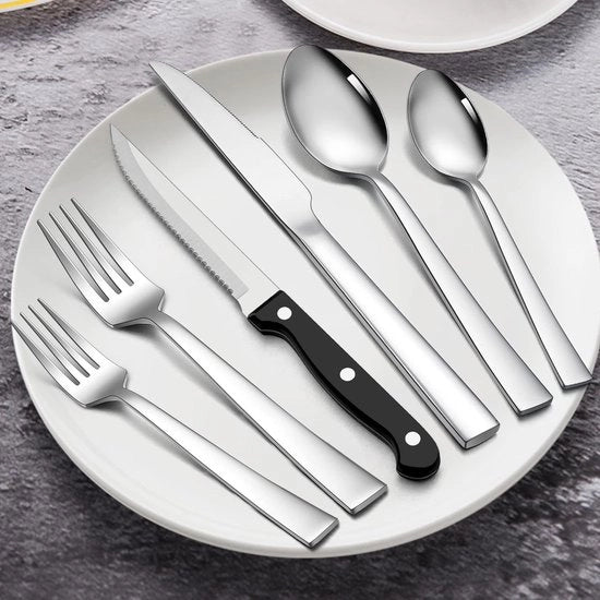 Set di utensili, lucidatore di superfici in acciaio inossidabile, resistente all'acqua calda / Salute e durata 36 pezzi