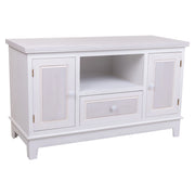 Mobile base in legno bianco 100x42x60h cm