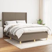 Giroletto a Molle con Materasso Tortora 140x190 cm in Tessutocod mxl 98631