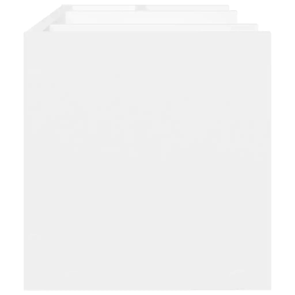 Organizer da Scrivania Bianco 44,5x24x25 cm Legno Multistrato CFW2671642