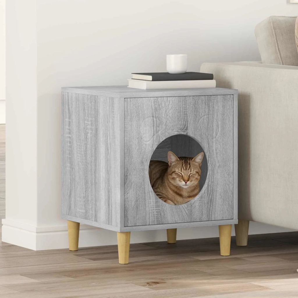 Casa per Gatti Grigio Sonoma 42,5 x 40 x 53 cm CFW7837519