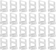 Spaziatori per piastrelle 2,5mm (100 pz) - Sistema di livellamento per piastrelle - Clip livellamento - Antiscivolo - Installazione migliorata - Riduzione fatica - Livellamento piastrelle