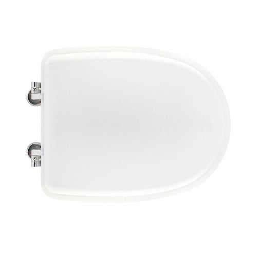 SEDILE WC PER JUMBO VASO ARETHONA FORMA 6- Bianco -Cerniere C espansione- CW- pezzi 1