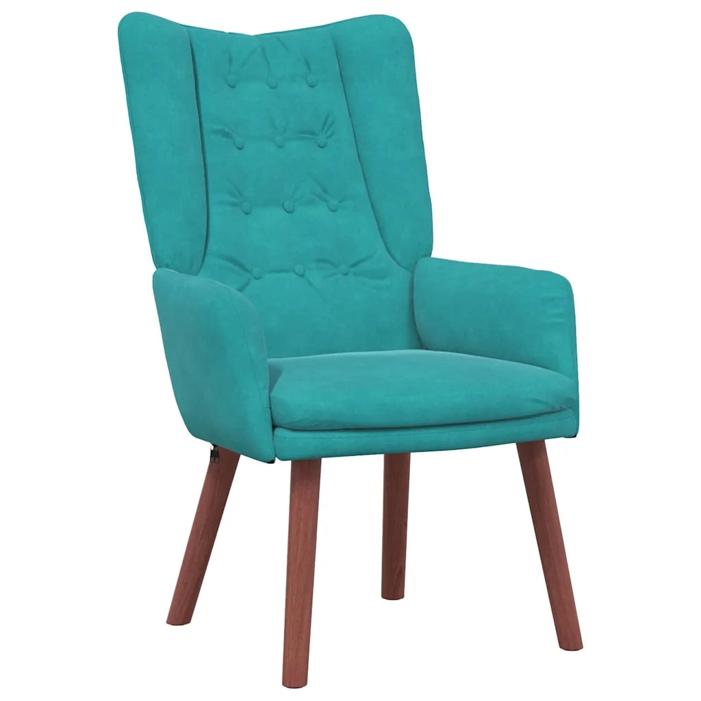 Divano Sedia-Poltrona Turchese 63 x 67 x 94 cm Velluto 444065