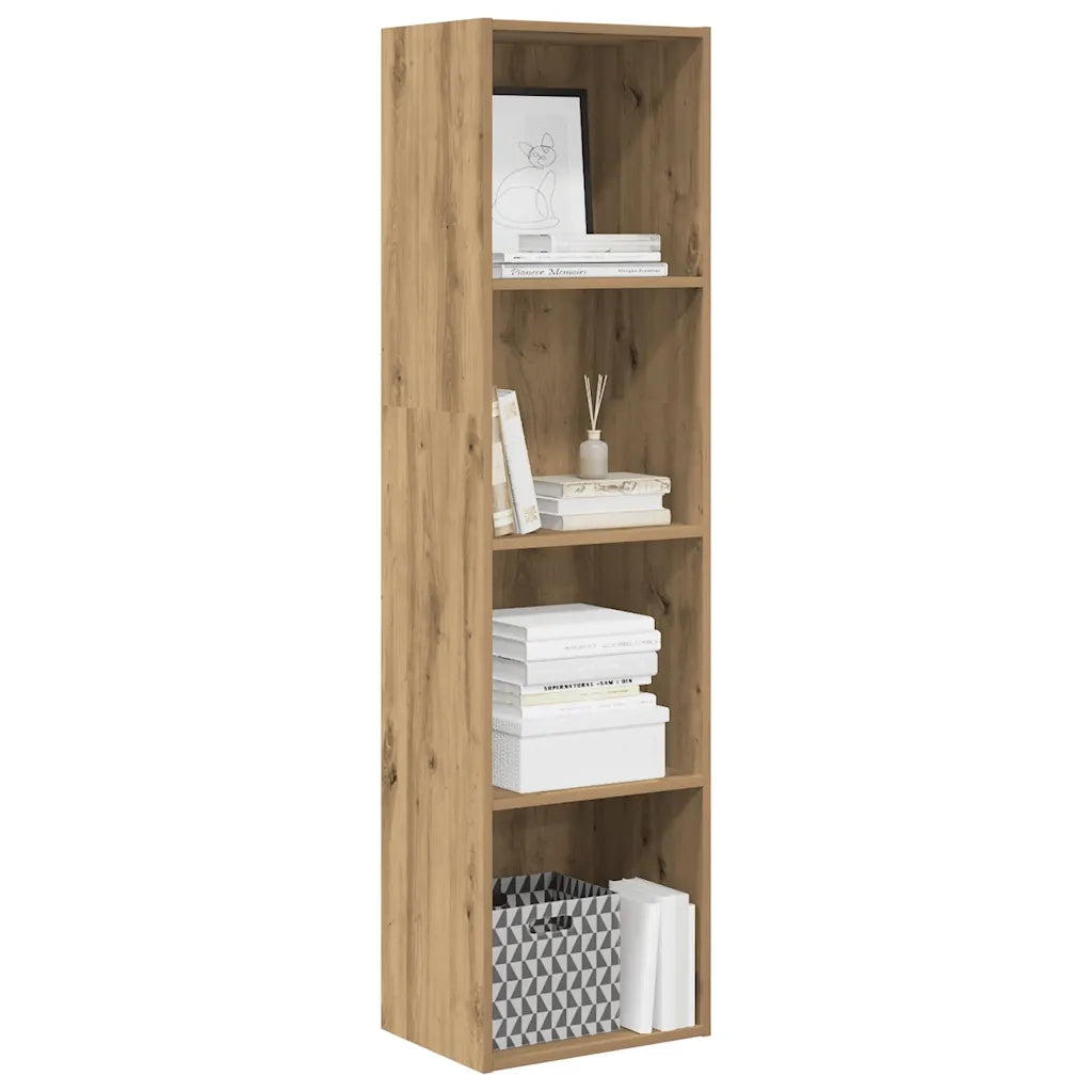 Libreria Rovere Artigianale 40x30x152 cm in Legno Multistrato 857884