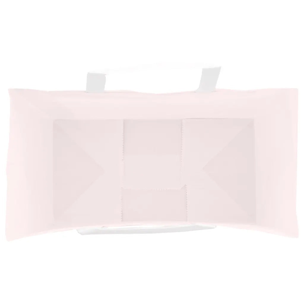 Sacchetti di Carta 250 pz con Manici Rosa 21x11x28 cm