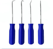 Strumento per rimuovere O-ring afdichting - 4 pezzi - riparazione auto - attrezzo per levigare olio.