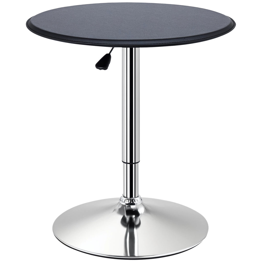Tavolo da bar ¨C zephmum ¨C nero argento pelle vintage