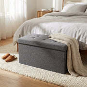 Pouf contenitore in stoffa -  NADIA