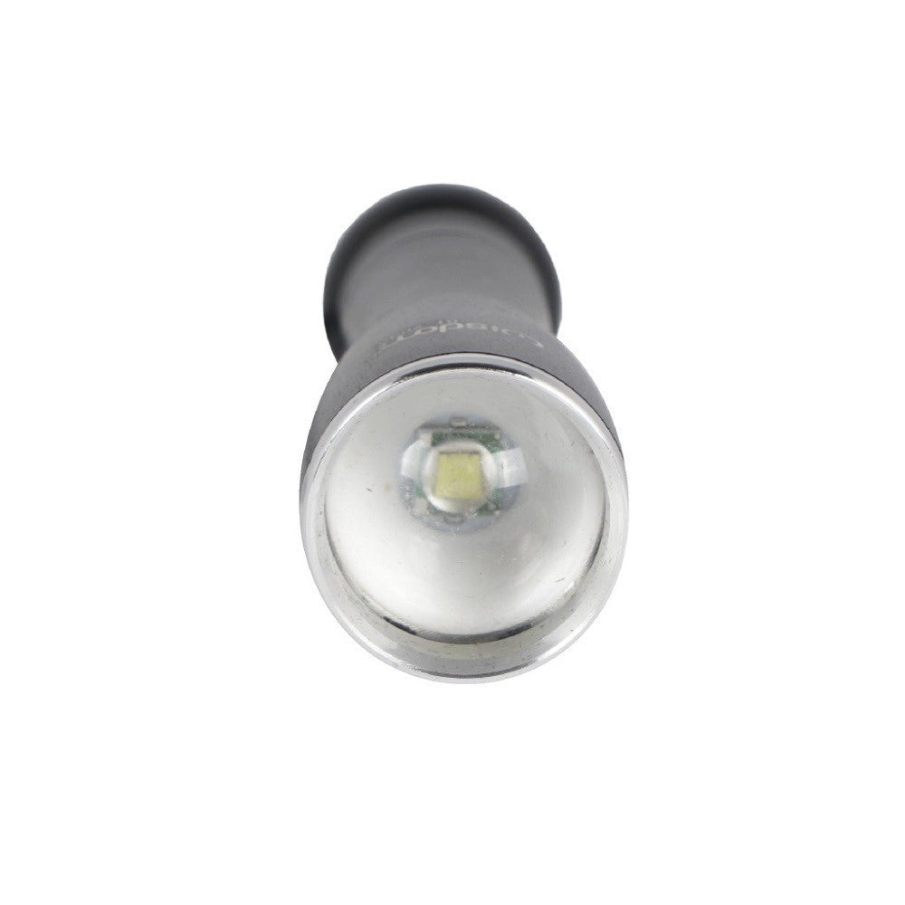 Trade Shop - Torcia Led Ricaricabile Luce Led Chip Xpe Luminosita Regolabile Gancetto Dt-2086 -