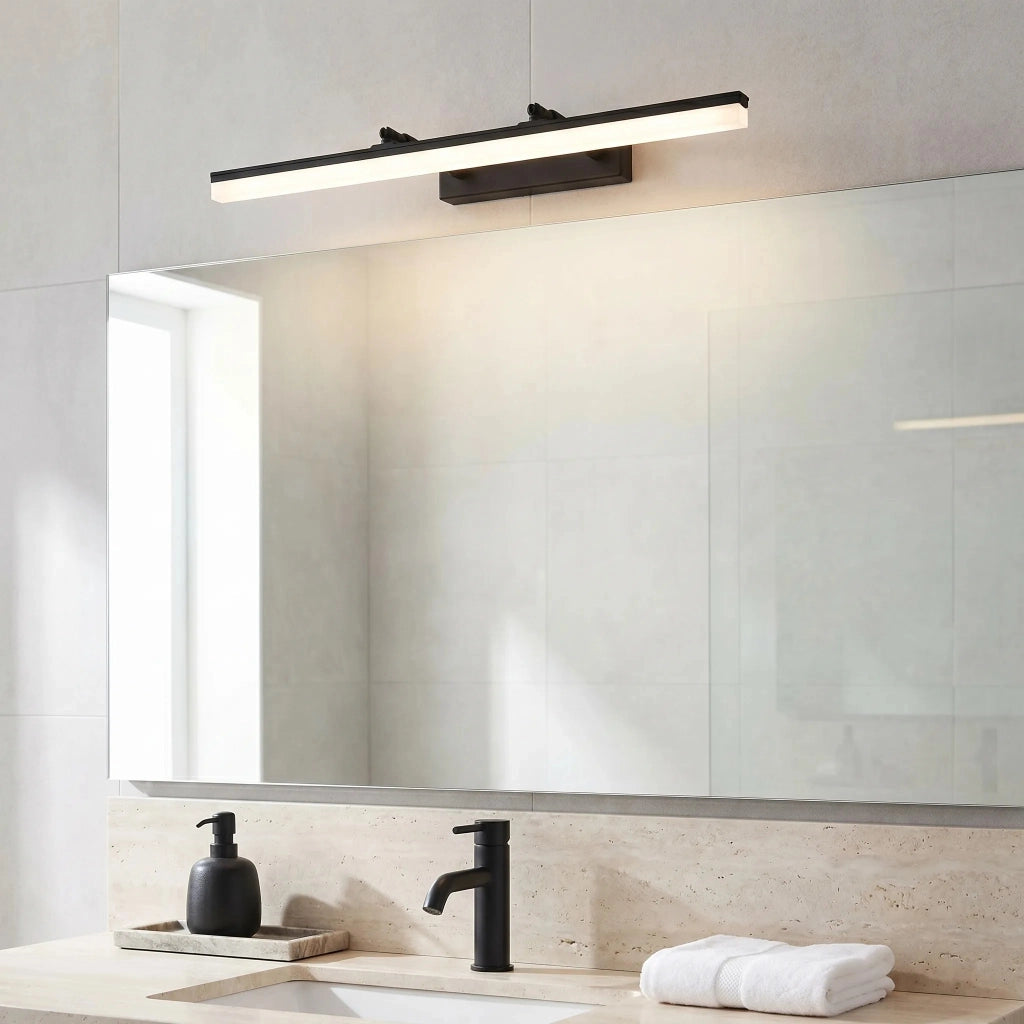 Applique Da Bagno Led APP1879-1W 60cm Black