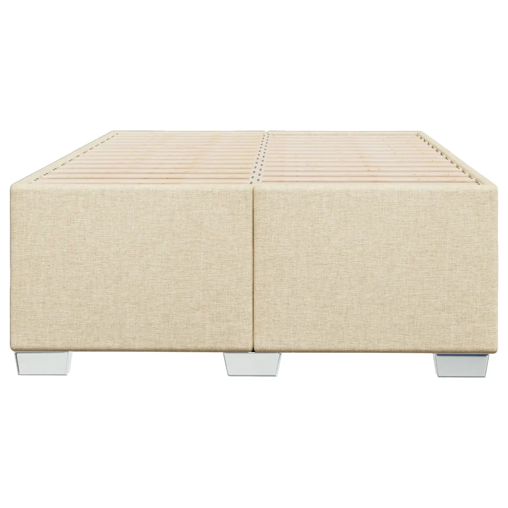 Giroletto senza Materasso Crema 120x190cm in Tessuto 3284462