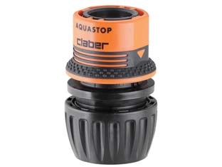 RACCORDO RAPIDO UNIVERSAL ERGOGRIP 1/2 - 5/8 - 3/4 CON STOP- - sfuso 8548 - 2 pezzi CLABER