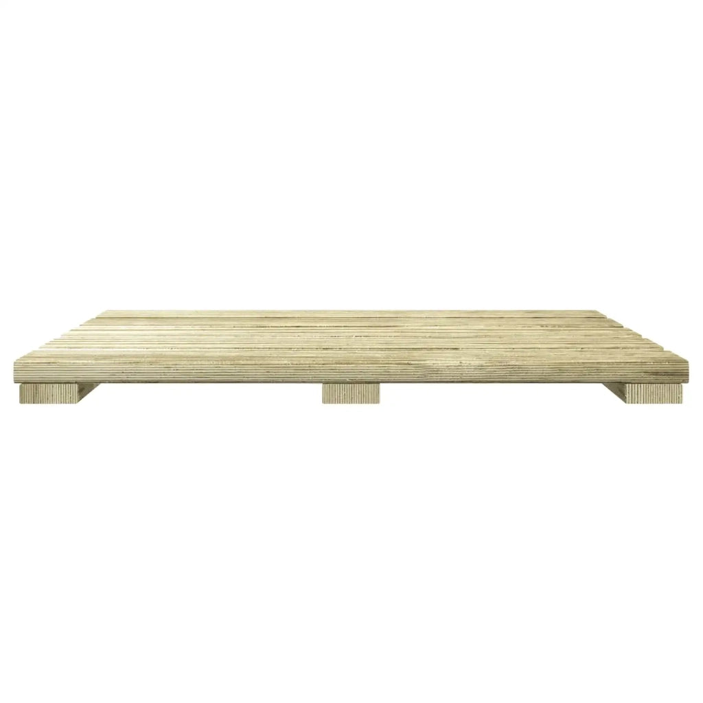 Piastrella per Decking 12 pcs Verde 50 x 50 cm 3444819