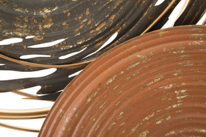 Pannello da Muro Boho 167,6x8,9x80,6 cm in Ferro