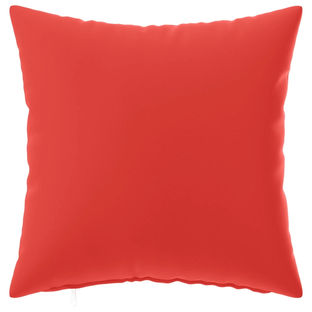 Federa 2 pcs HEERLEN Rosso 40 x 40 cm Poliestere 908587