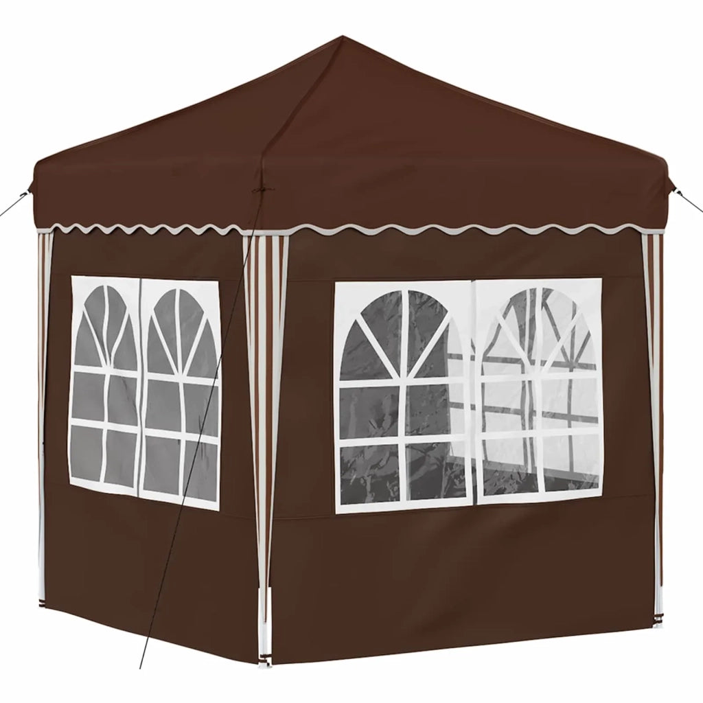Tenda per feste a pop-up Marrone 195 x 195 x 245 cm 42019742
