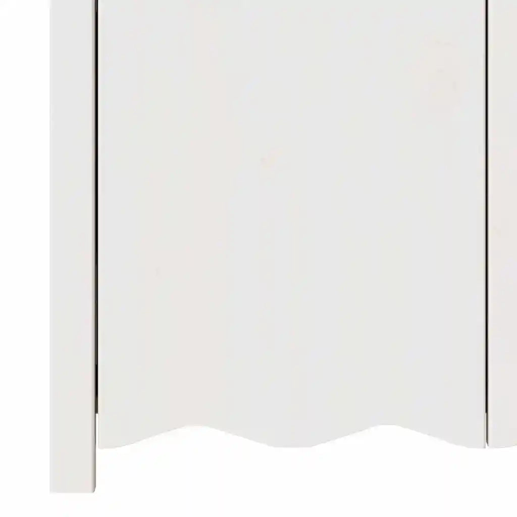 Credenza | Madia | Buffet da pranzo | Armadio da pranzo con cassetto Drammen Bianco 79 x 43 x 75.5 cm