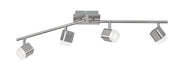 Faretto da Interno a LED in Metallo Nickel Opaco
