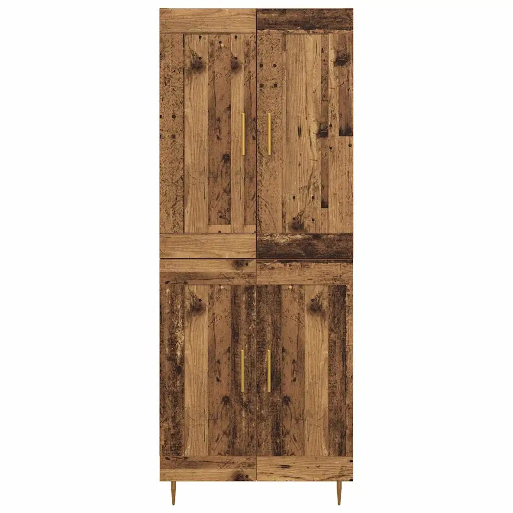 Credenza Legno vecchio 69,5 x 34 x 180 cm Legno multistrato