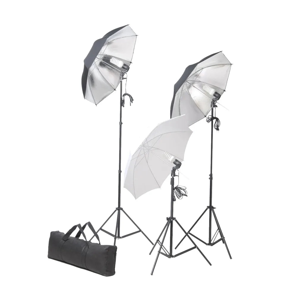 Kit per Studio Fotografico con Set di Luci e Fondale CFW3876720