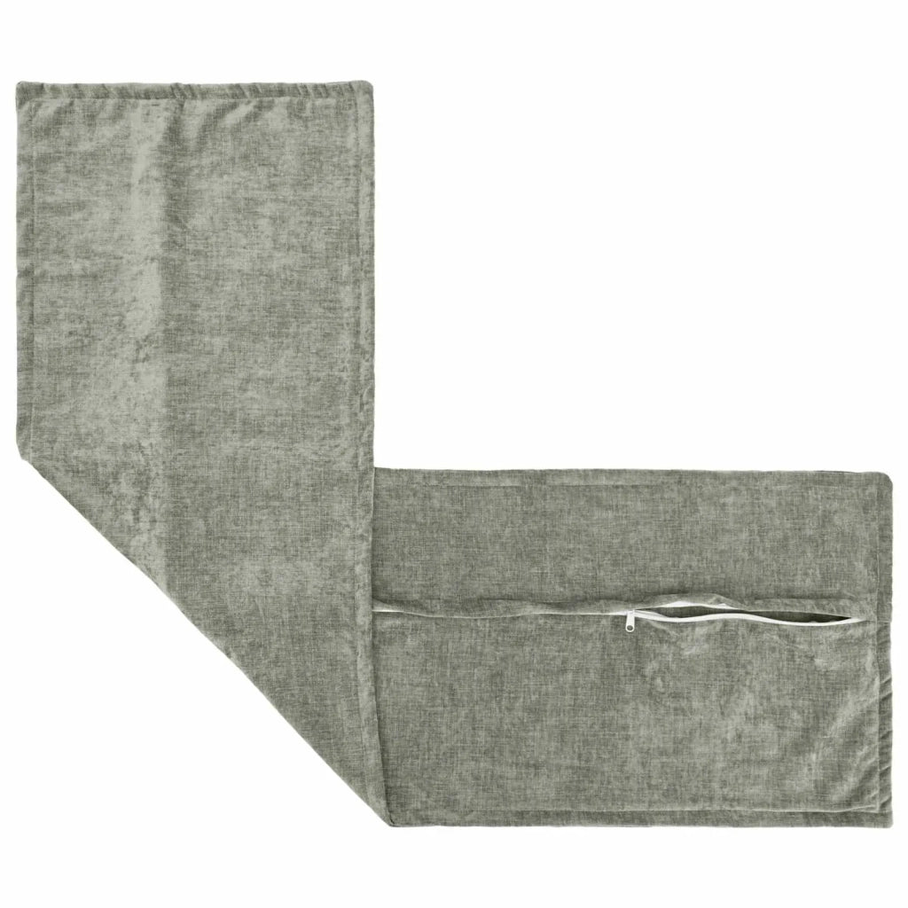 Federa 2 pz HOUTEN Verde 40 x 145 cm Tessuto Chenille 917249