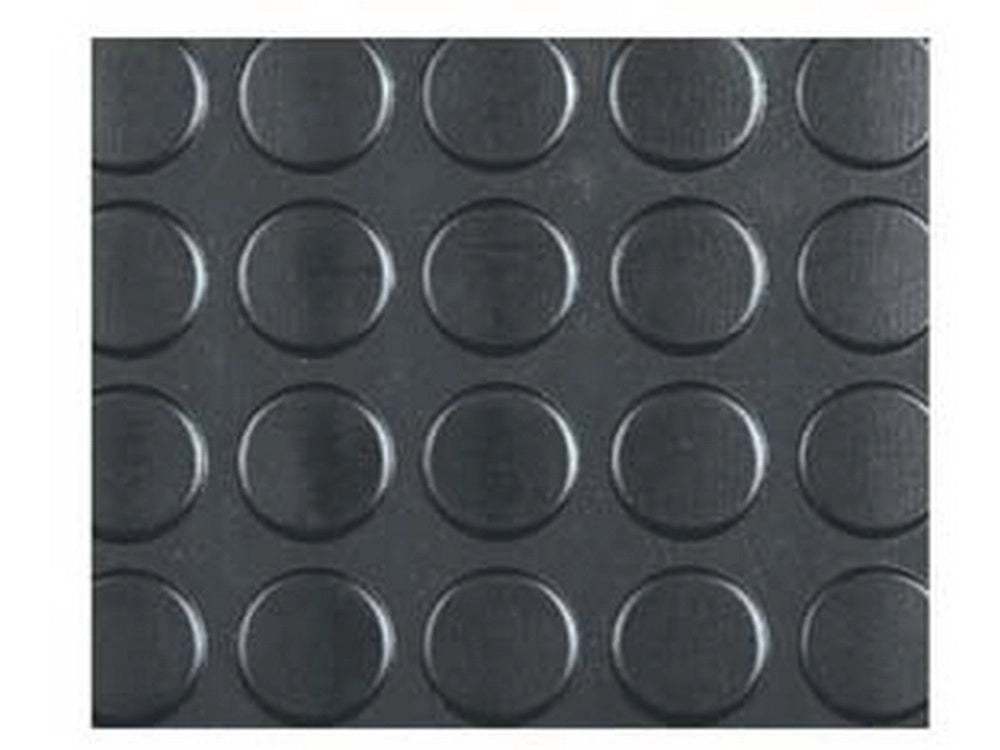 12mq pavimento gomma nero rotolo mt.10x1,2 spessore mm.3 peso kg.3,8 al mq cod:ferx.fer334747
