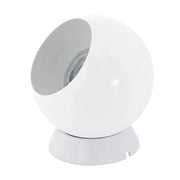 Lampada Da Tavolo Contemporanea Petto 1 Acciaio Bianco 1 Luce Gu10 3W